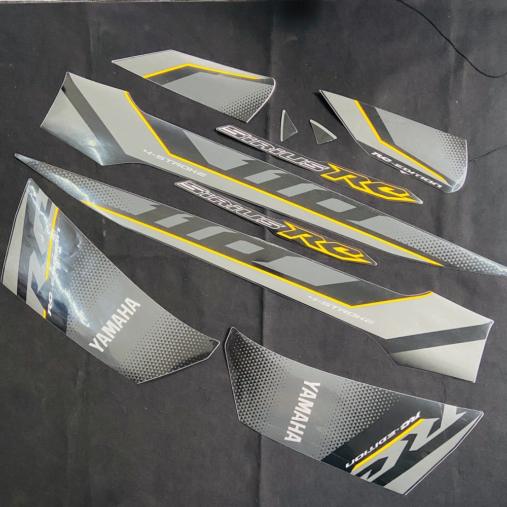 [SALE SỐC] BỘ TEM SIRIUS RC 2018,2019 HÀNG NHƯ ZIN CAO CẤP - MÀU VÀNG