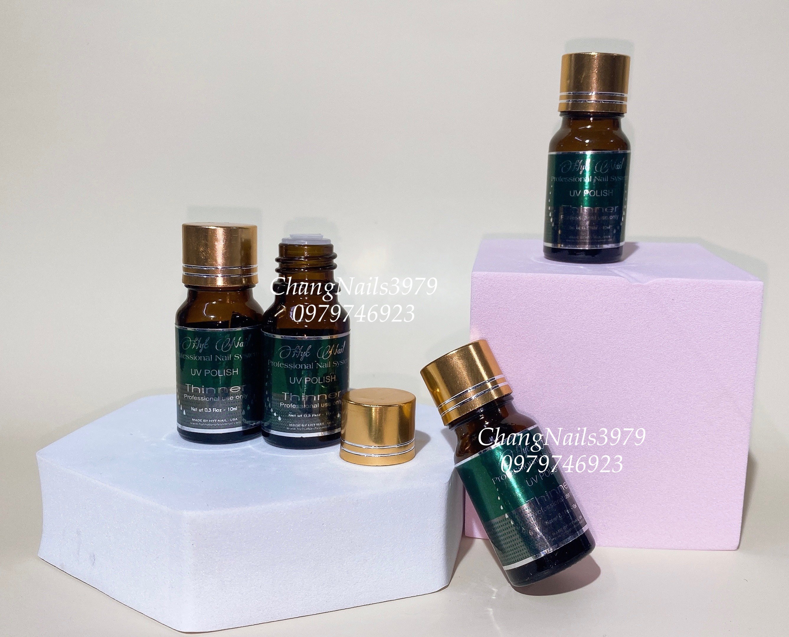 Chai pha sơn gel, Nước pha sơn gel