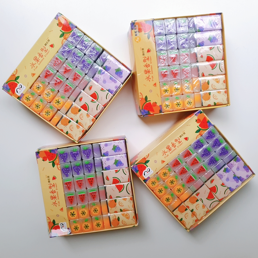 Hộp 36 viên Gôm trái cây Dễ thương