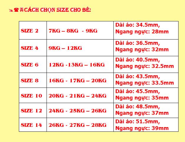 Áo thun bé trai từ 7kg - 28kg