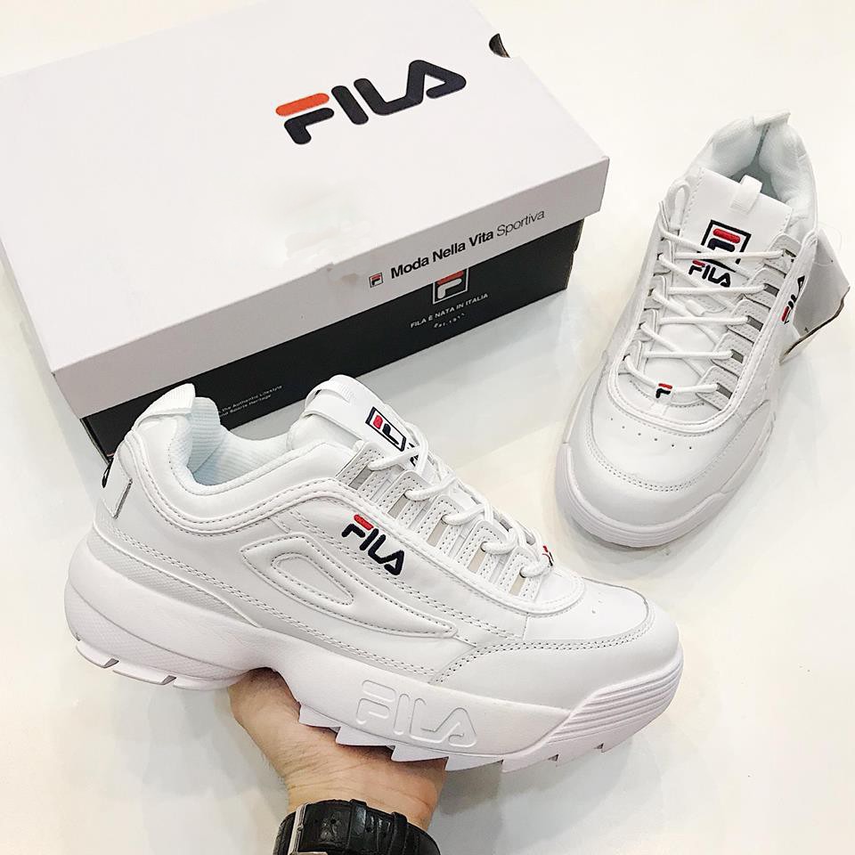 Giày Sneaker Fila Trắng ( Full box)