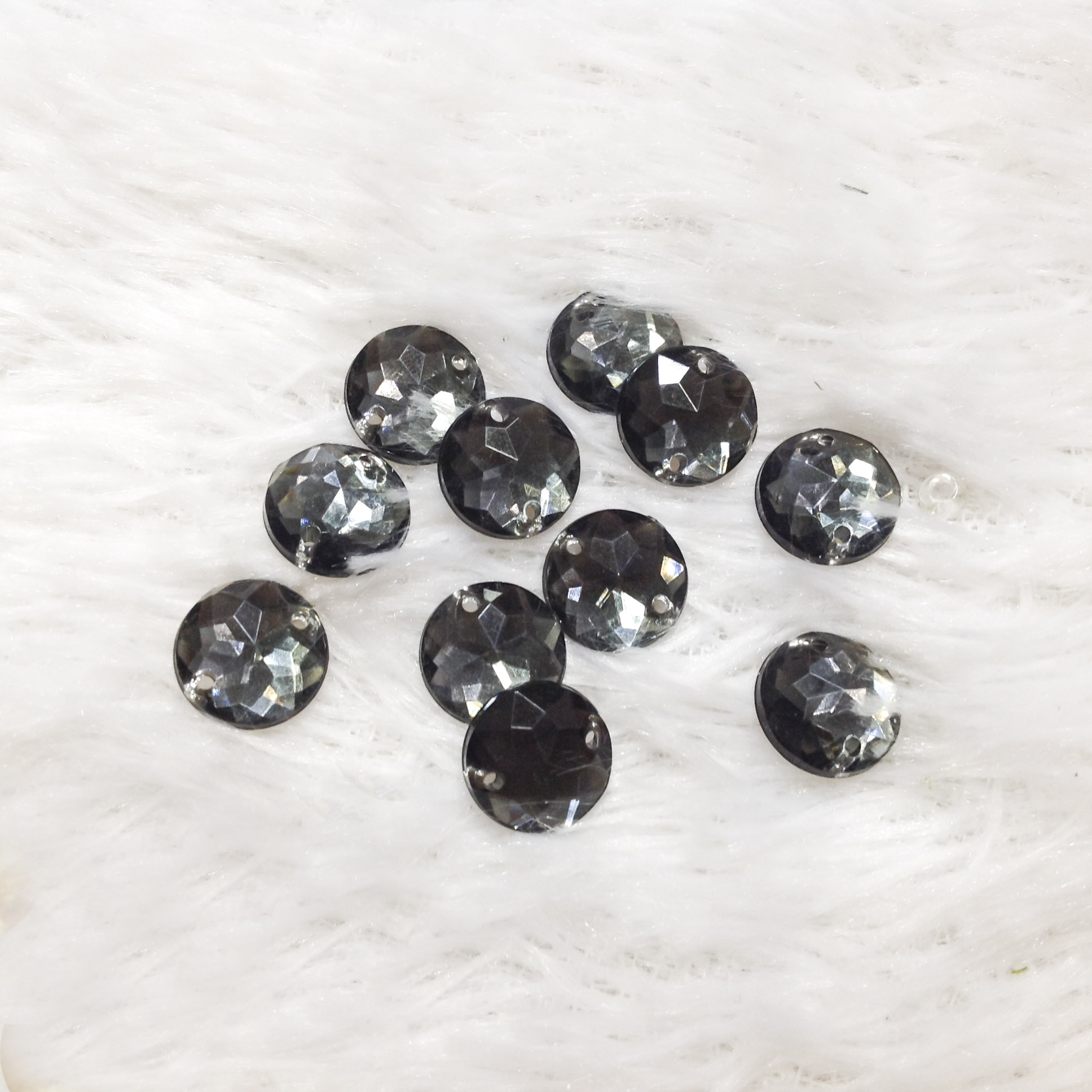 Hạt nhựa 3d kết áo hình tròn sao đủ màu trang trí váy đầm thời trang lấp lánh [HẠT ĐÍNH KẾT ÁO]