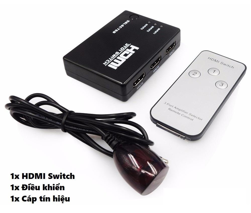 3 Ports HDMI Switch Switcher 3 in 1 out (Intl)