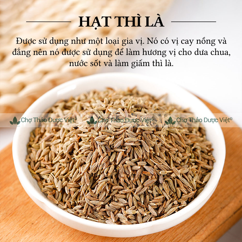 Cumin - Hạt thì là Ai Cập 100g ( Hạt thì là đen, khô, thơm làm gia vị tẩm ướp ) Chợ Thảo Dược Việt