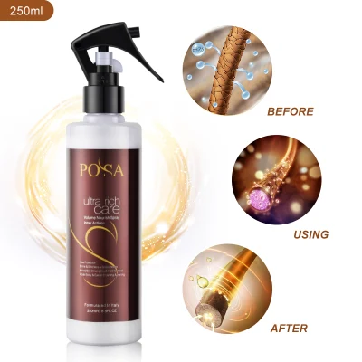 Xịt dưỡng tóc phục hồi Posa Volume Nourish Spray 250ml