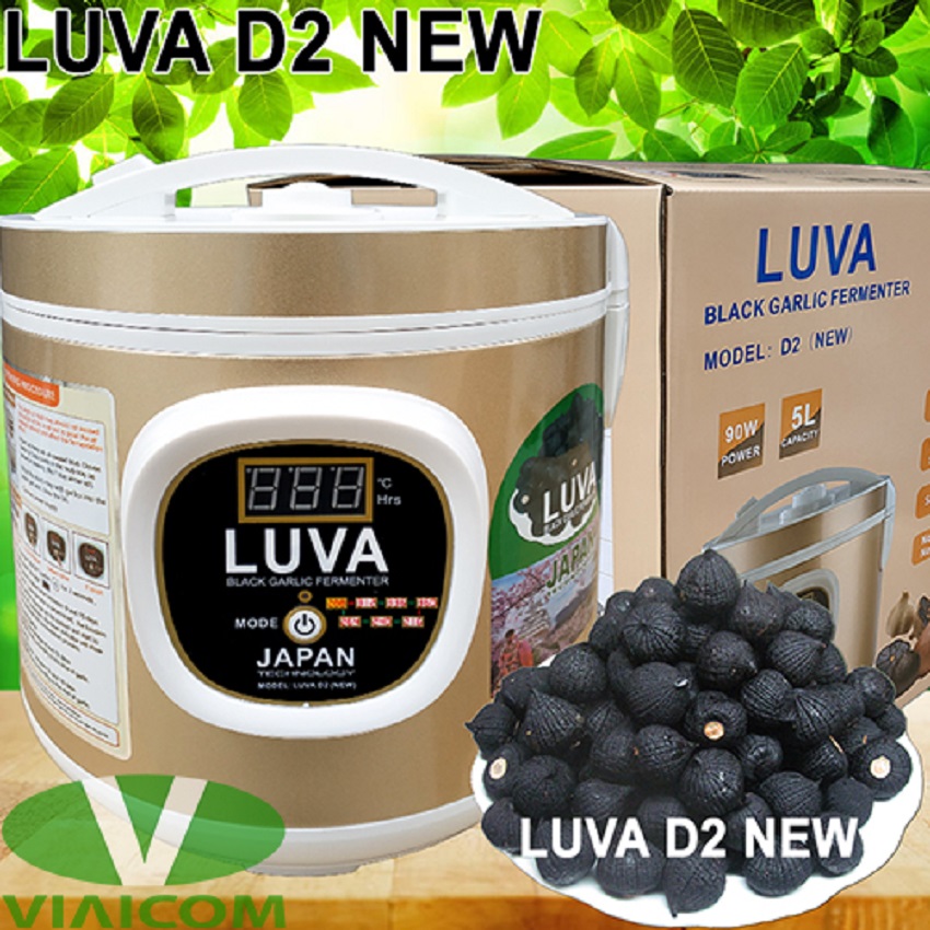 [ FREESHIP Toàn Quốc] Máy làm tỏi đen Luva D2(New) công nghệ Nhật Bản