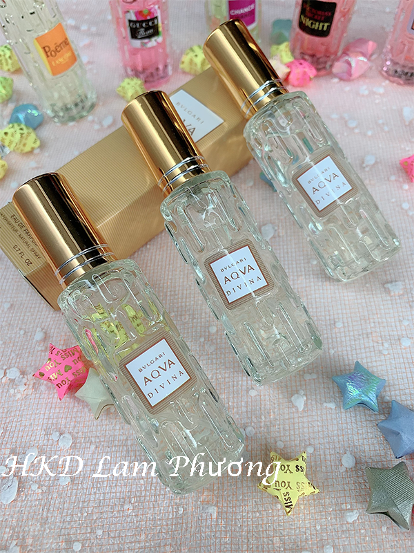 [HCM]NƯỚC HOA NỮ MINI AQUA 20ML CHUẨN PHÁP THƠM LÂU