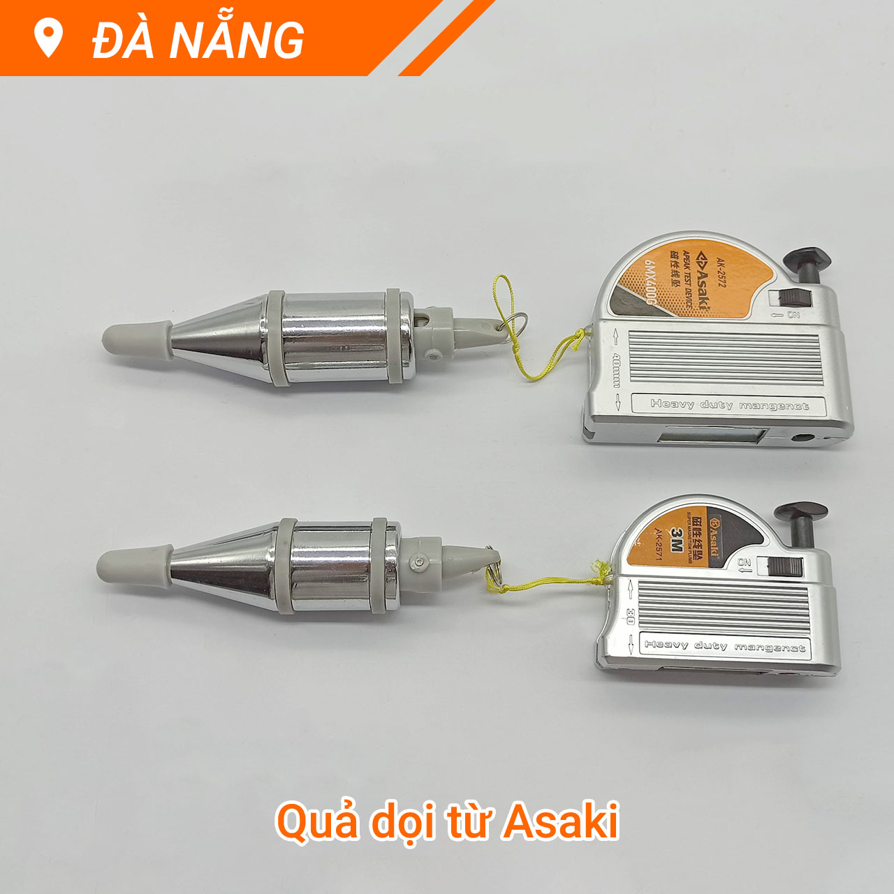 Quả dọi thăng bằng Asaki AK-2571, AK-2572 để gióng đường thẳng đứng
