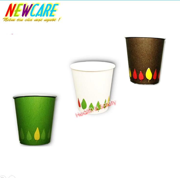 Combo 100 ly giấy Hàn Quốc 5OZ 180ML ( Sẫm màu )