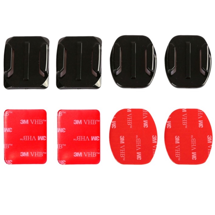Keo 3M và đế dán nón bảo hiểm cho camera hành trình Gopro