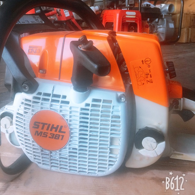 Máy Cưa Xích STIHL381 (Không Kèm Lam - Xích) Máy Đã Qua sử dụng