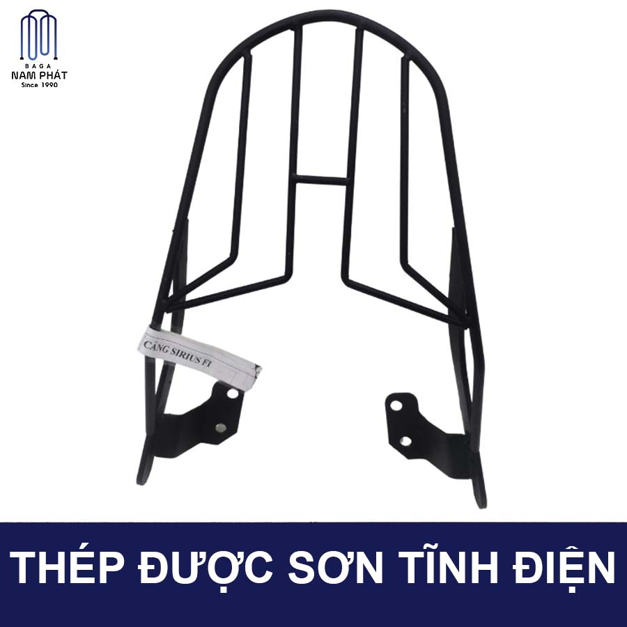 Cảng Sau Givi Xe Sirius Fi Sơn Tĩnh Điện Đen Ba ga Baga Tay Dắt Tay Nắm Sau Tay Xách Si rút Fi Cản Kiểu Gi vi