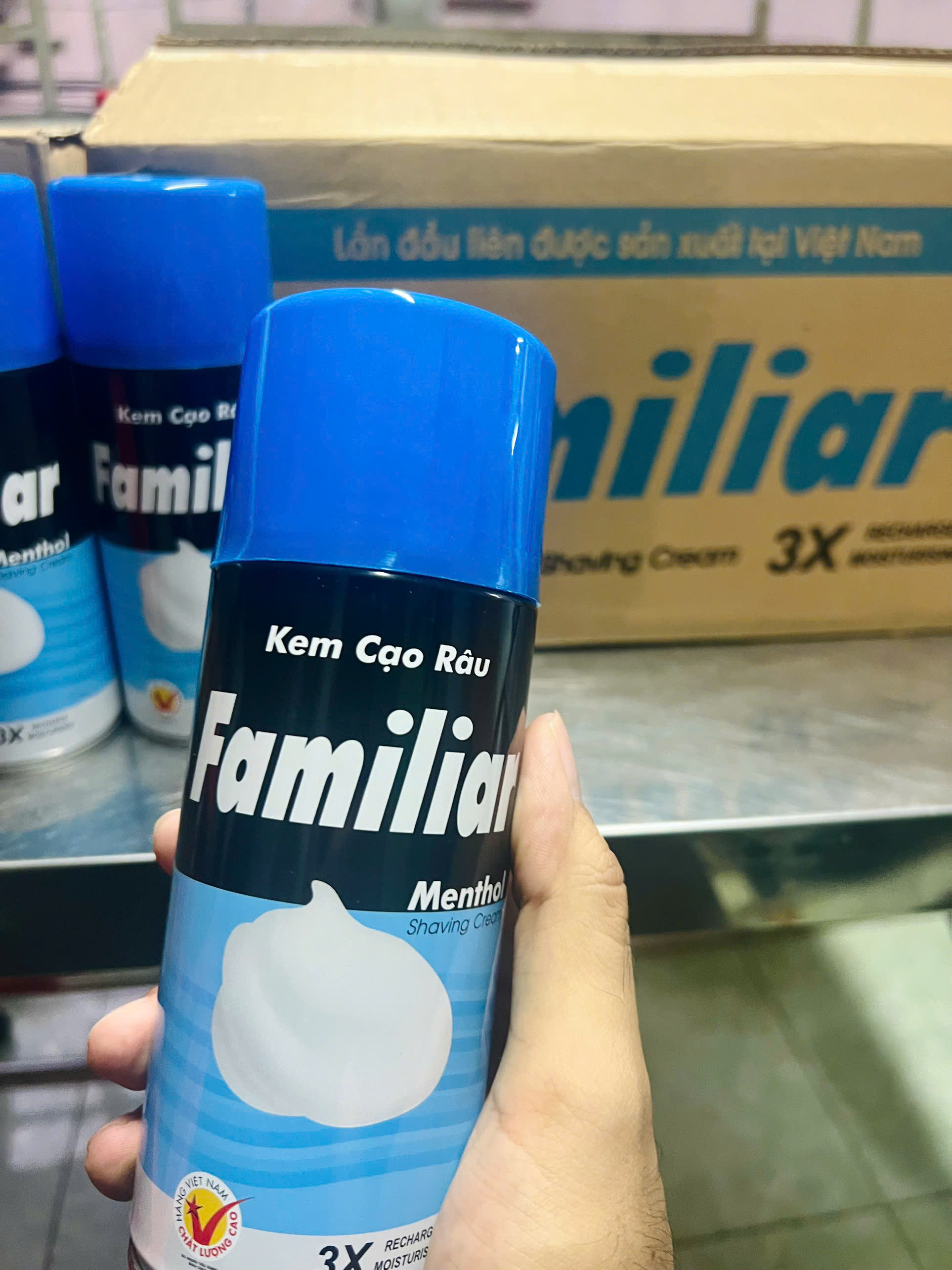 [CHÍNH HÃNG] Bọt Kem Cạo Râu Familiar Gillette London Bridge 300g 275G 300G 3X