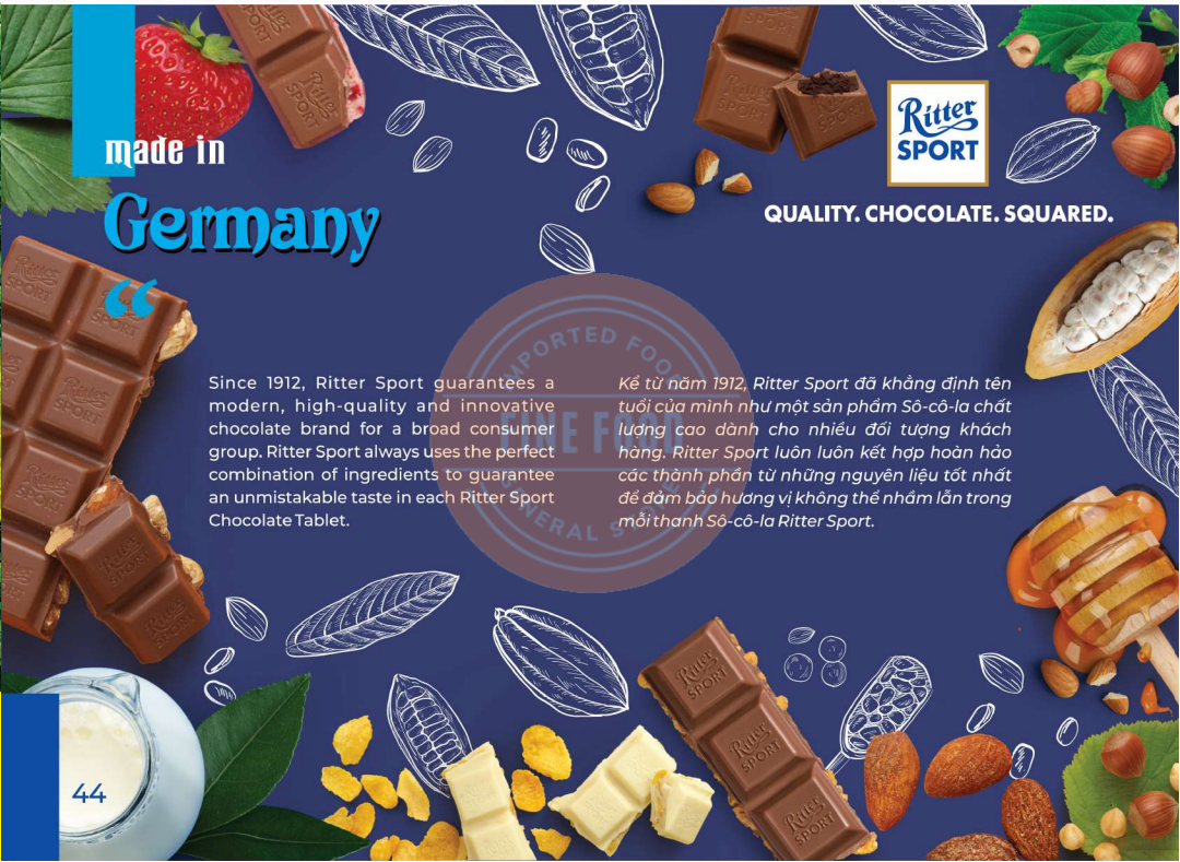 Ritter Sport Chocolate Cubes Selection 192g