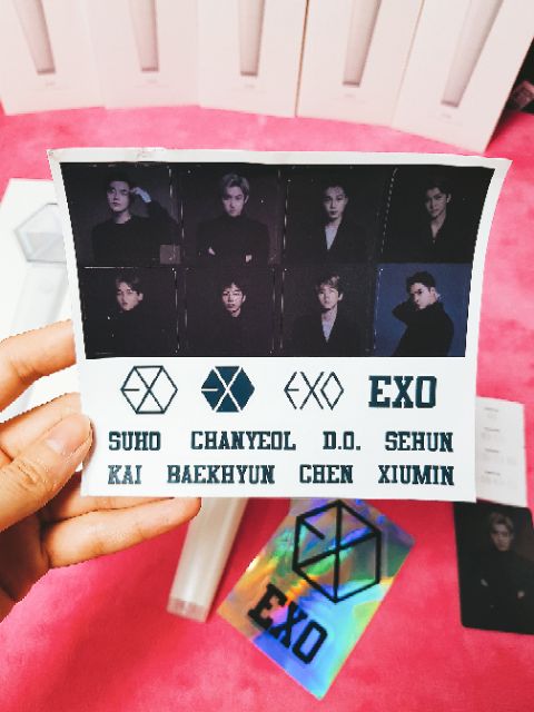 [Ảnh Thật + Có Video] LIGHTSTICK ĐÈN CỔ VŨ EXO VER 3