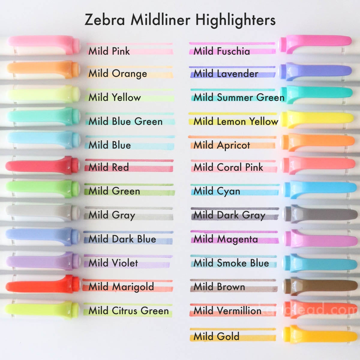 Bút 2 đầu Zebra mildliner Brush