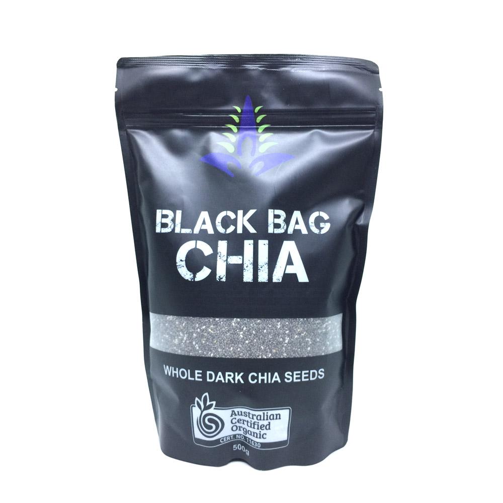 [HCM]Hạt Chia Đen Úc Black Bag túi 500g - Hạt Nhập Khẩu