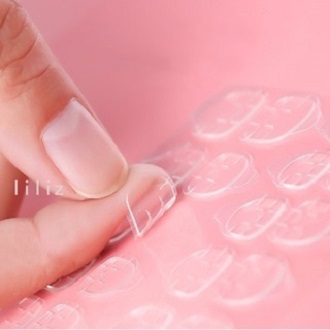Bộ 24 Sticker Dán Móng Tay Chân JOJO Bằng Silicon