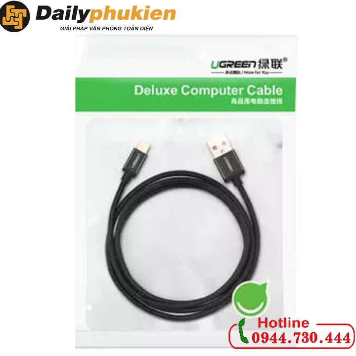 Dây sạc Micro USB sang USB 1m UGREEN 60136
