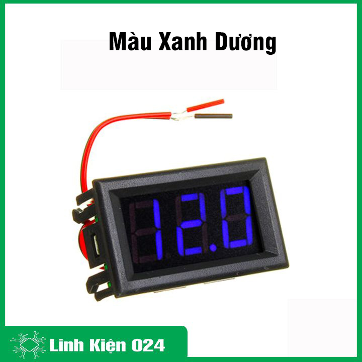 Vôn kế điện tử 0.56 Inch dải đo 3.5-30VDC