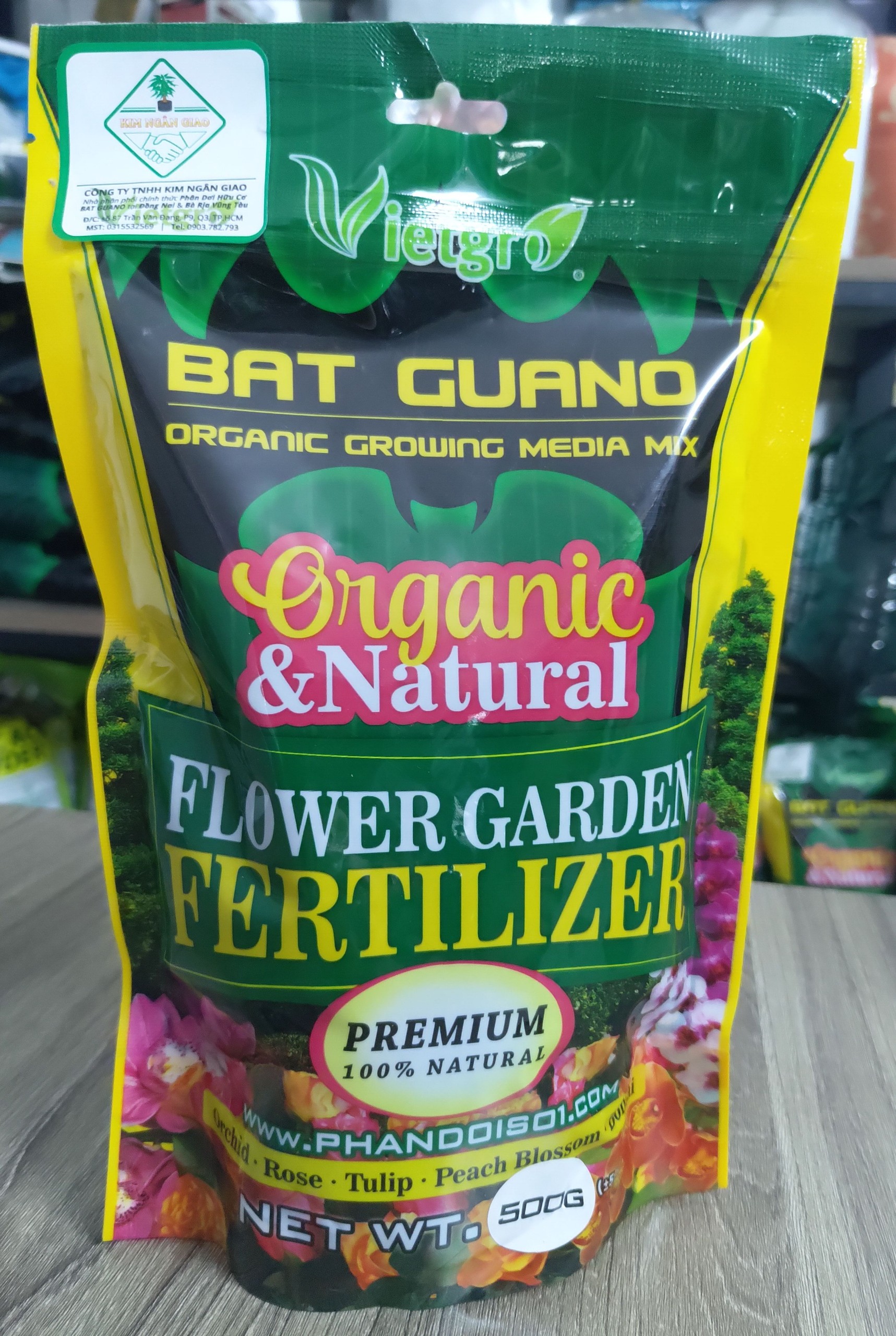 Phân Dơi Hữu Cơ BAT GUANO - 500g