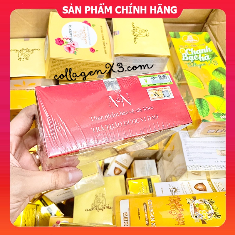 Trà Giảm Cân Vị Đào ..3 - Trà đào giảm cân