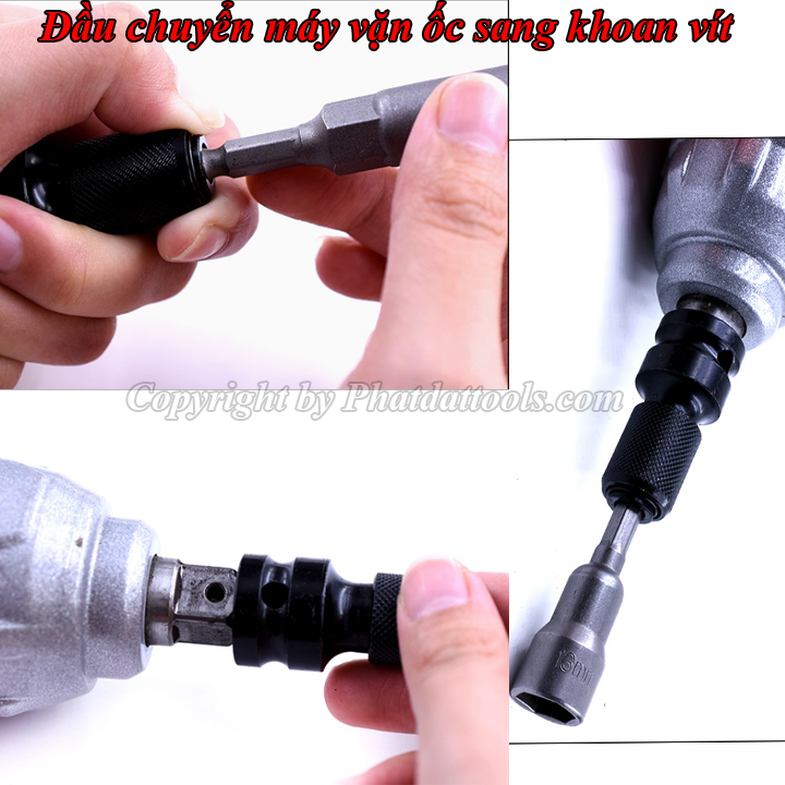 Đầu chuyển chụp khẩu sang đầu vặn vít
