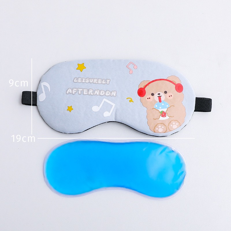 🌸BỊT MẮT NGỦ CÓ GEL GIÚP LÀM MÁT THƯ GIÃN MẮT🌸
