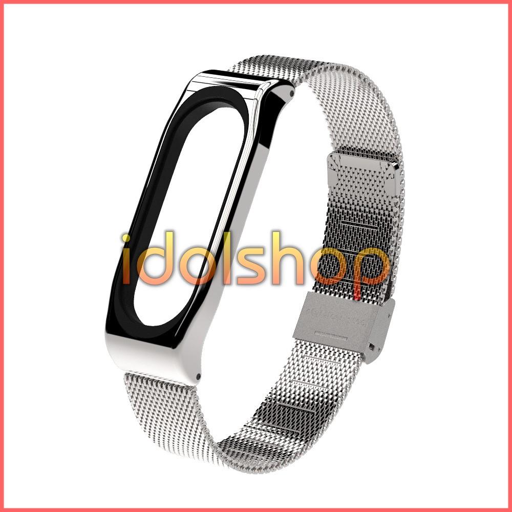 Dây đeo kim loại Mijobs thay thế Xiaomi Miband 4