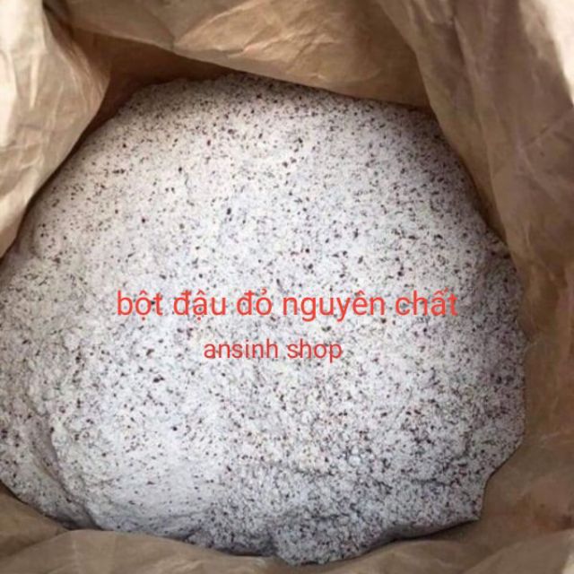 500g bột đậu đỏ hạt nhỏ nguyên chất đắp mặt & tắm body