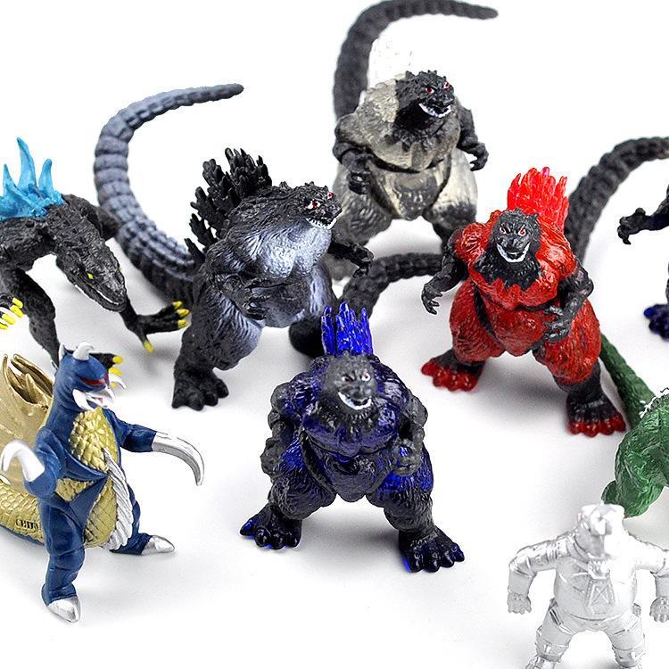 Combo 10 Mô Hình Nhân Vật Godzilla - Mẫu 01