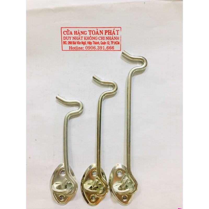 Móc gió- móc cửa chống gió đập 10cm-12cm-14cm