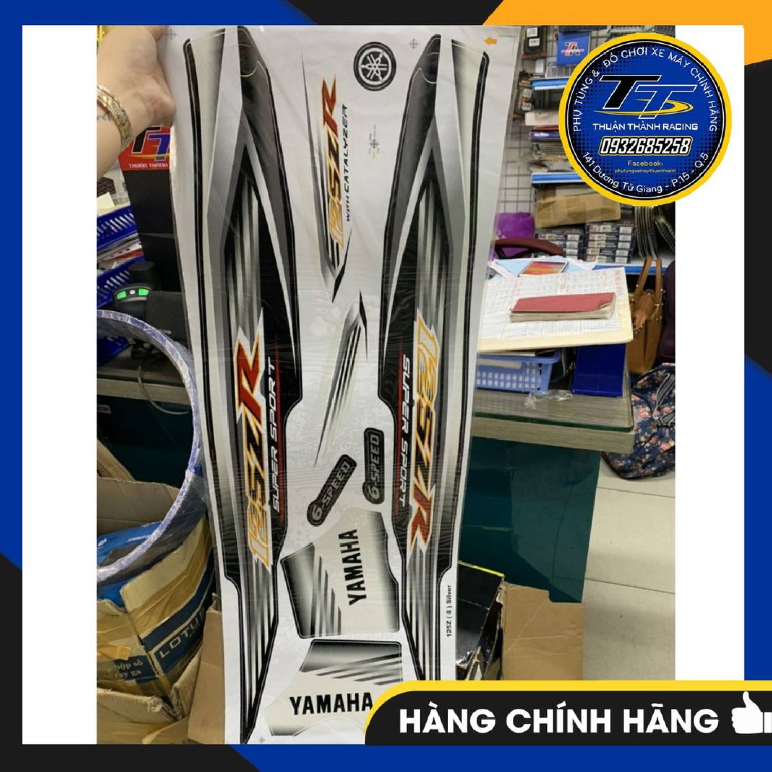 Tem yaz bạc đen - yaz đời đầu - yaz125