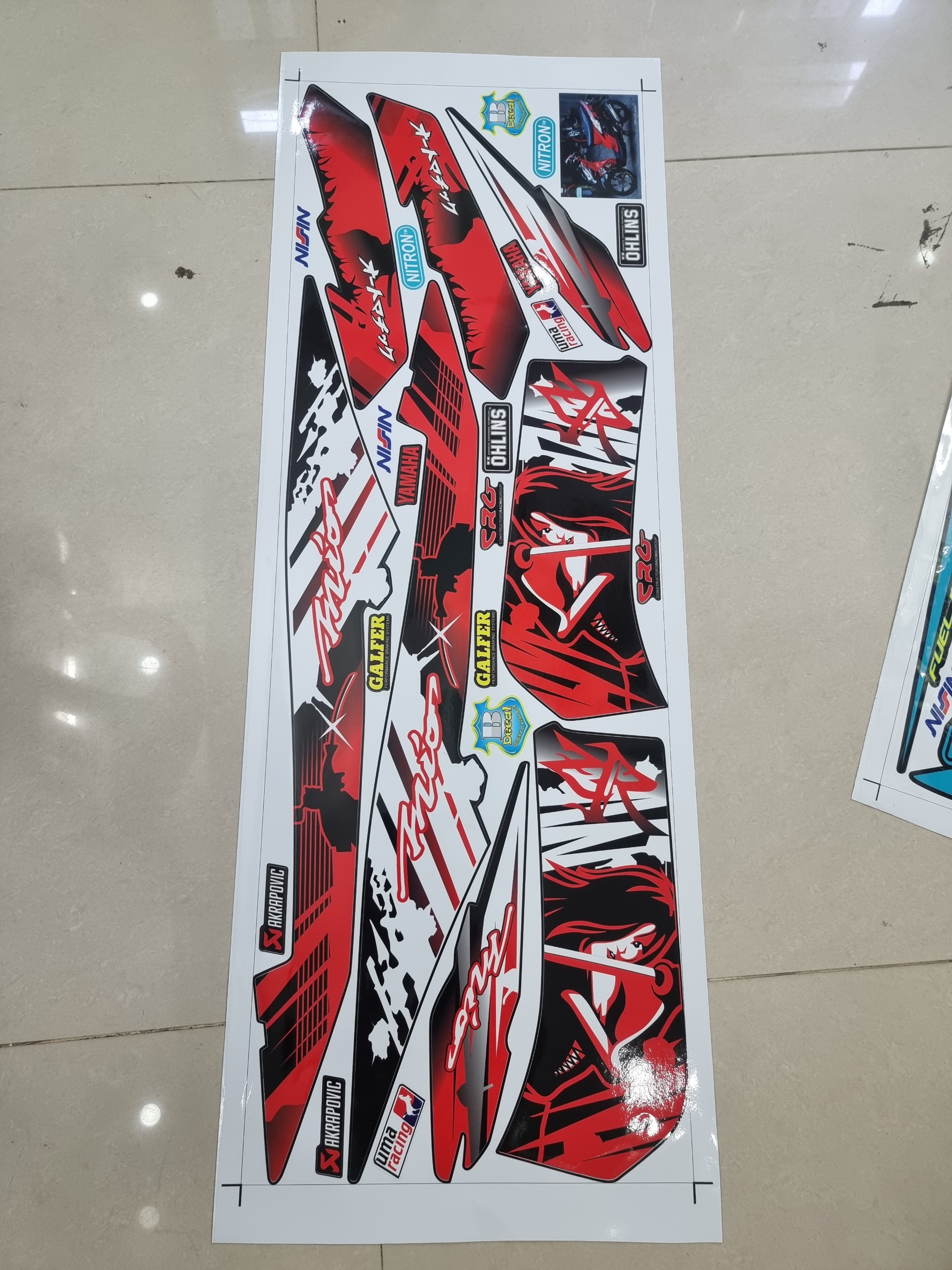 Tem xe mio ultimo yamaha hình cô gái siêu đẹp