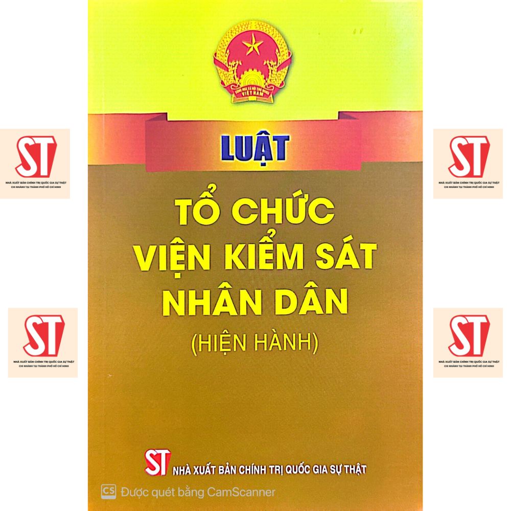 [Sách] Luật Tổ chức Viện kiểm sát nhân dân (hiện hành)