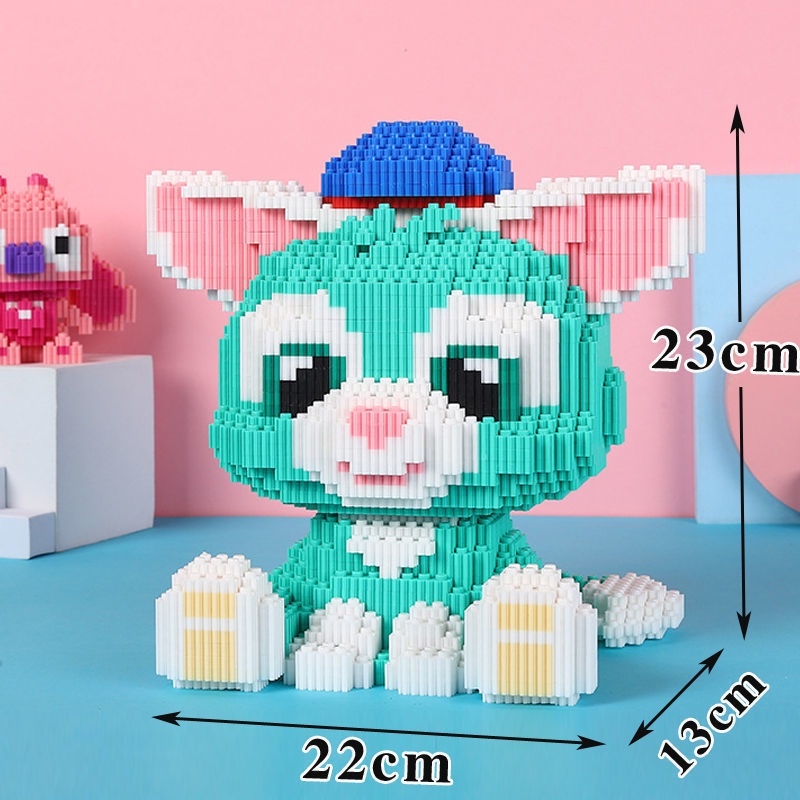 ▲❃✕ LJ7.12 🔥Khối xây dựng Đồ chơi lắp ráp Pikachu nhân vật hoạt hình lớn 32CM gửi mô hình búa lắp ráp đồ chơi giáo dục Mô hình Lắp ráp Mô hình xếp hình mô hình lắp ráp Pokemon one piece lắp ráp mô hình size lớn