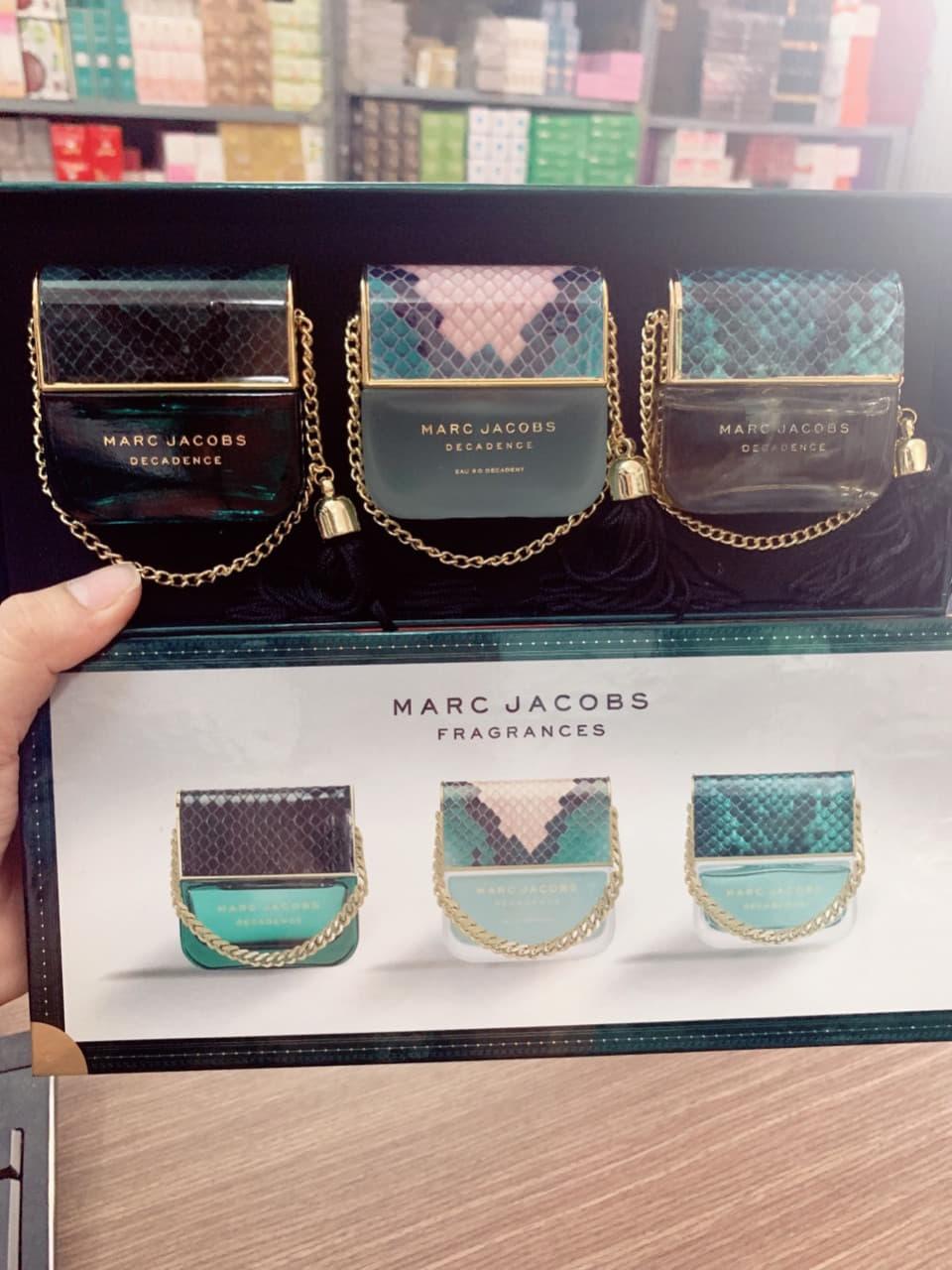SET 3 NƯỚC HOA TÚI XÁCH MARCJACOBS (25ml/ chai )