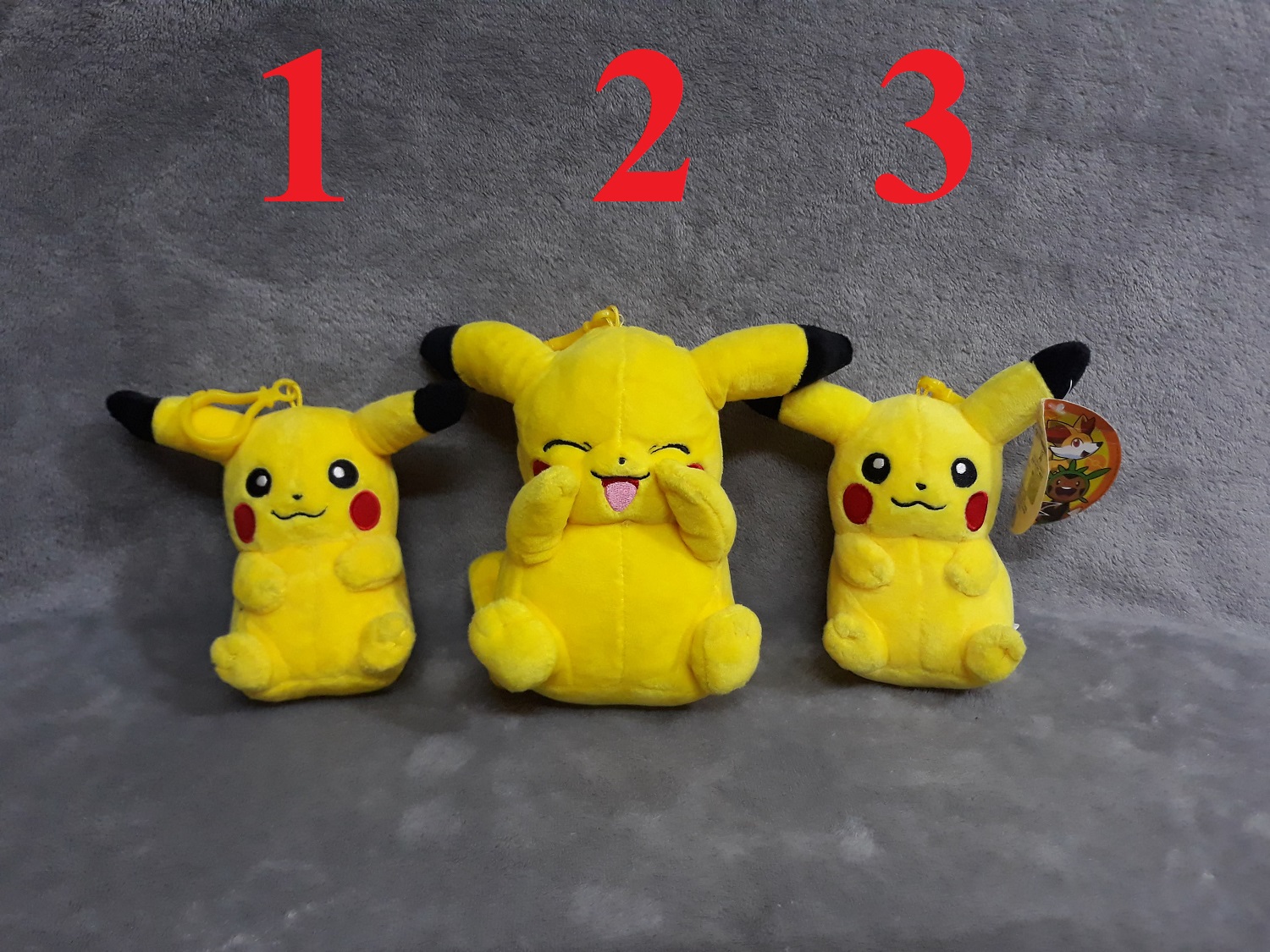 MÓC KHÓA GẤU BÔNG DỄ THƯƠNG [POKEMON] [HÀNG SI]
