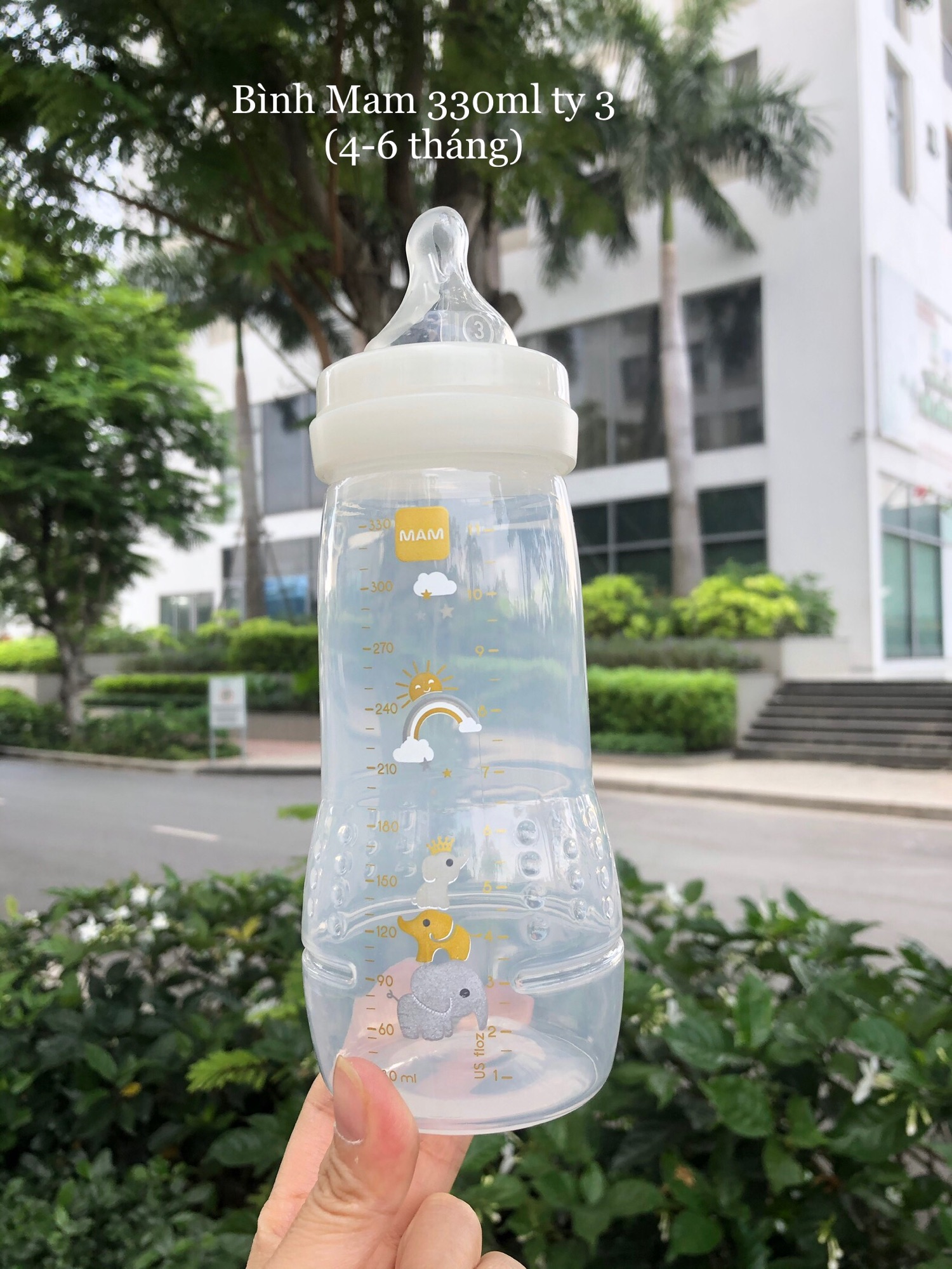 [HCM]Bình sữa Mam 330ml chính hãng (tách set)