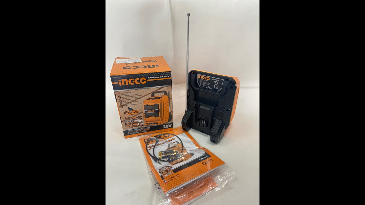 Radio (loa) công trường dùng pin Ingco CJRLI2001