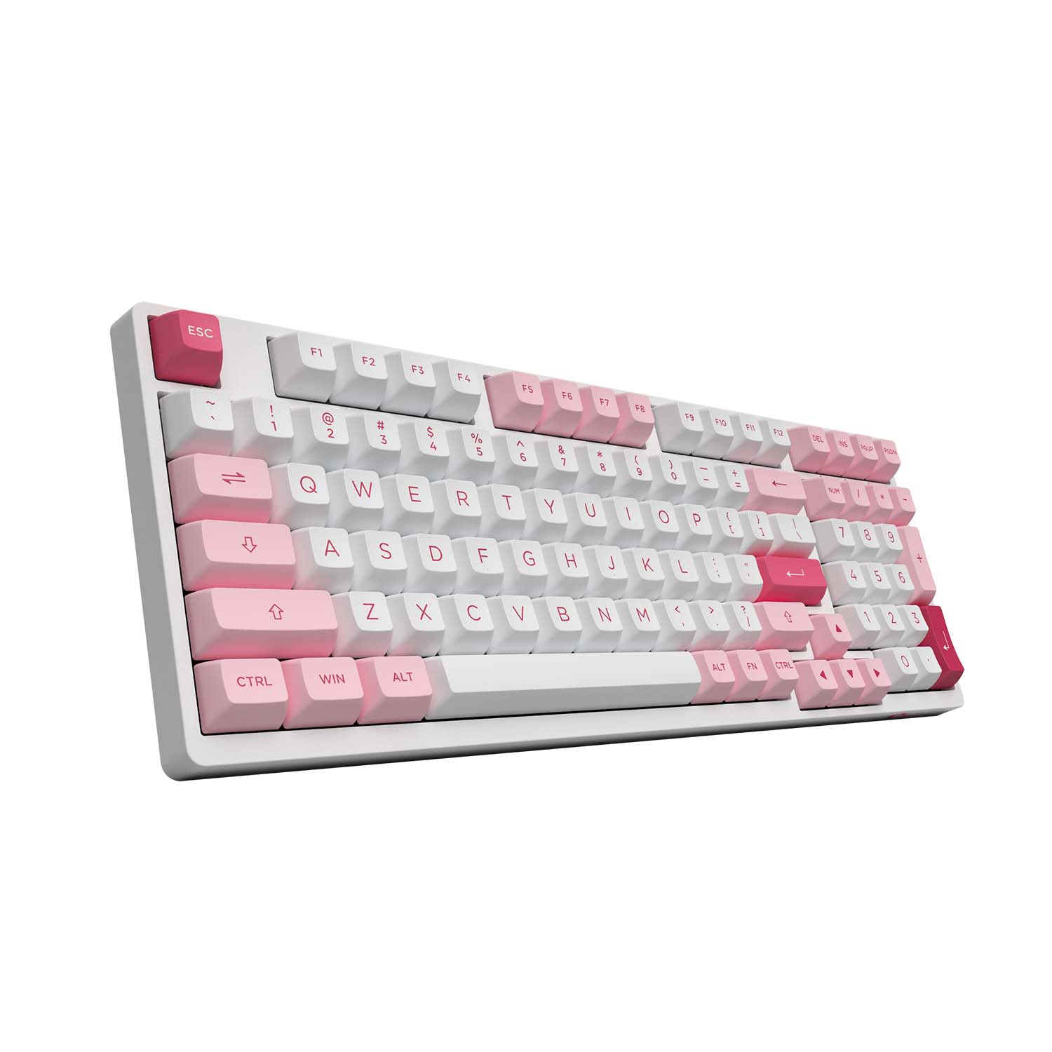 Bàn phím cơ AKKO 3098B Multi-modes Prunus Lannesiana (Bluetooth 5.0 / Wireless 2.4Ghz / Hotswap / Foam tiêu âm / Foam đáy / AKKO CS switch)