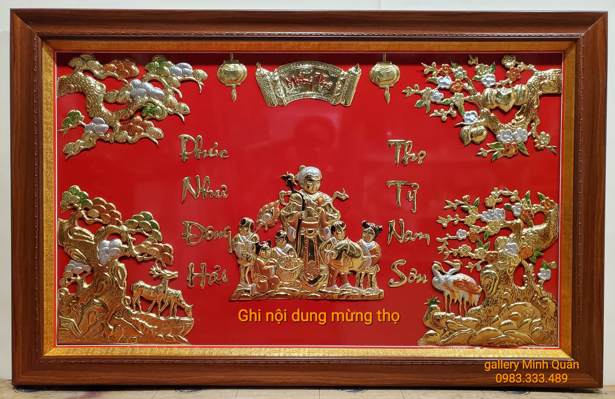 TRANH ĐỒNG MỪNG THỌ ÔNG BÀ