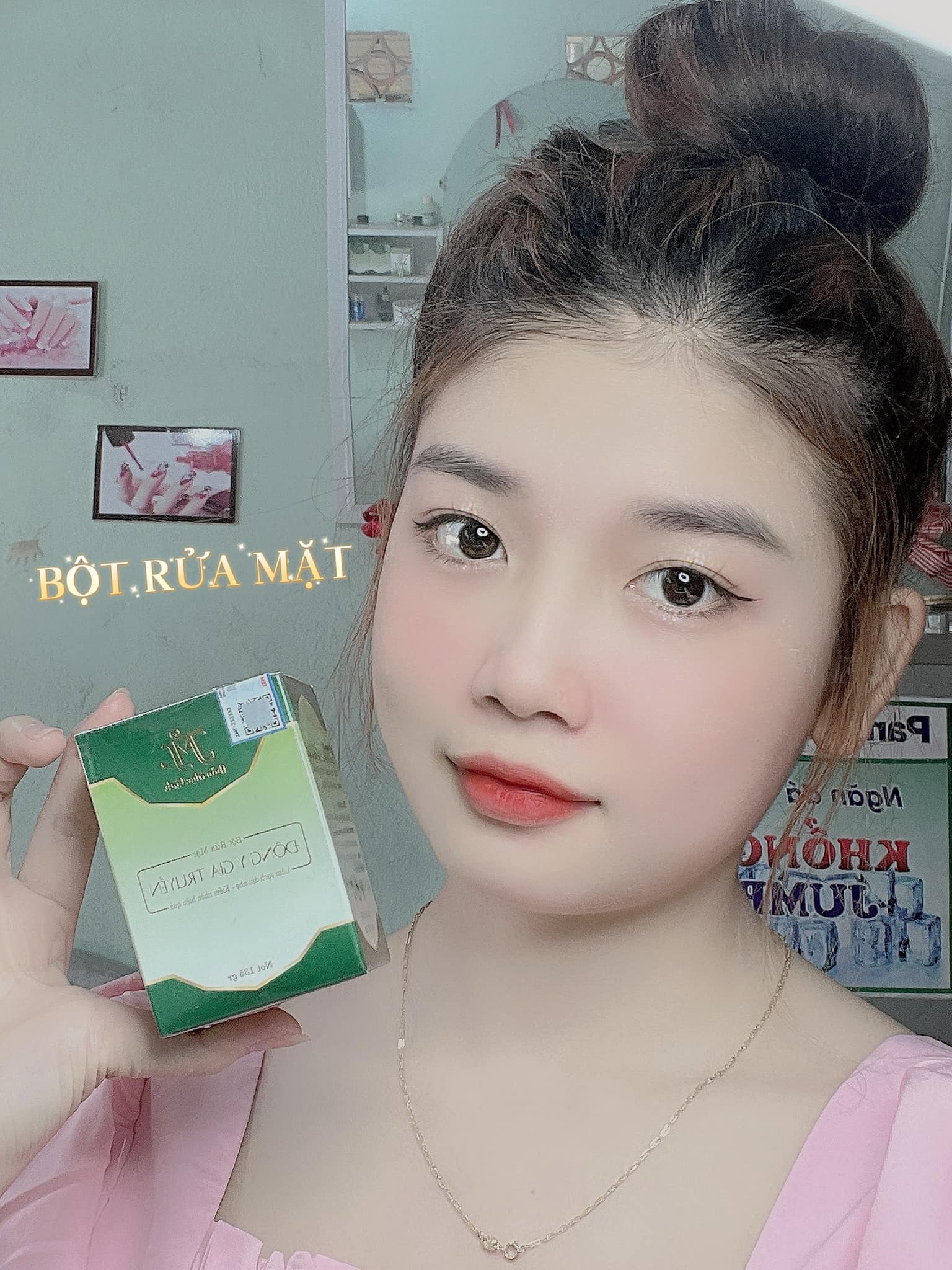 Combo 2 bột rửa mặt thảo mộc linh