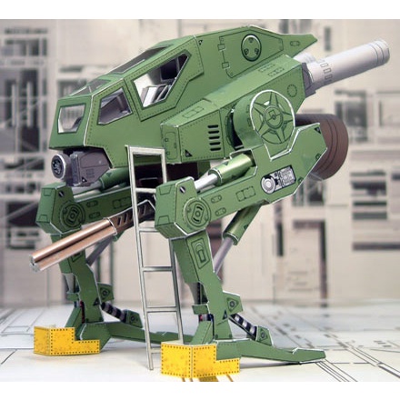 Mô hình giấy 3D  GunWalker