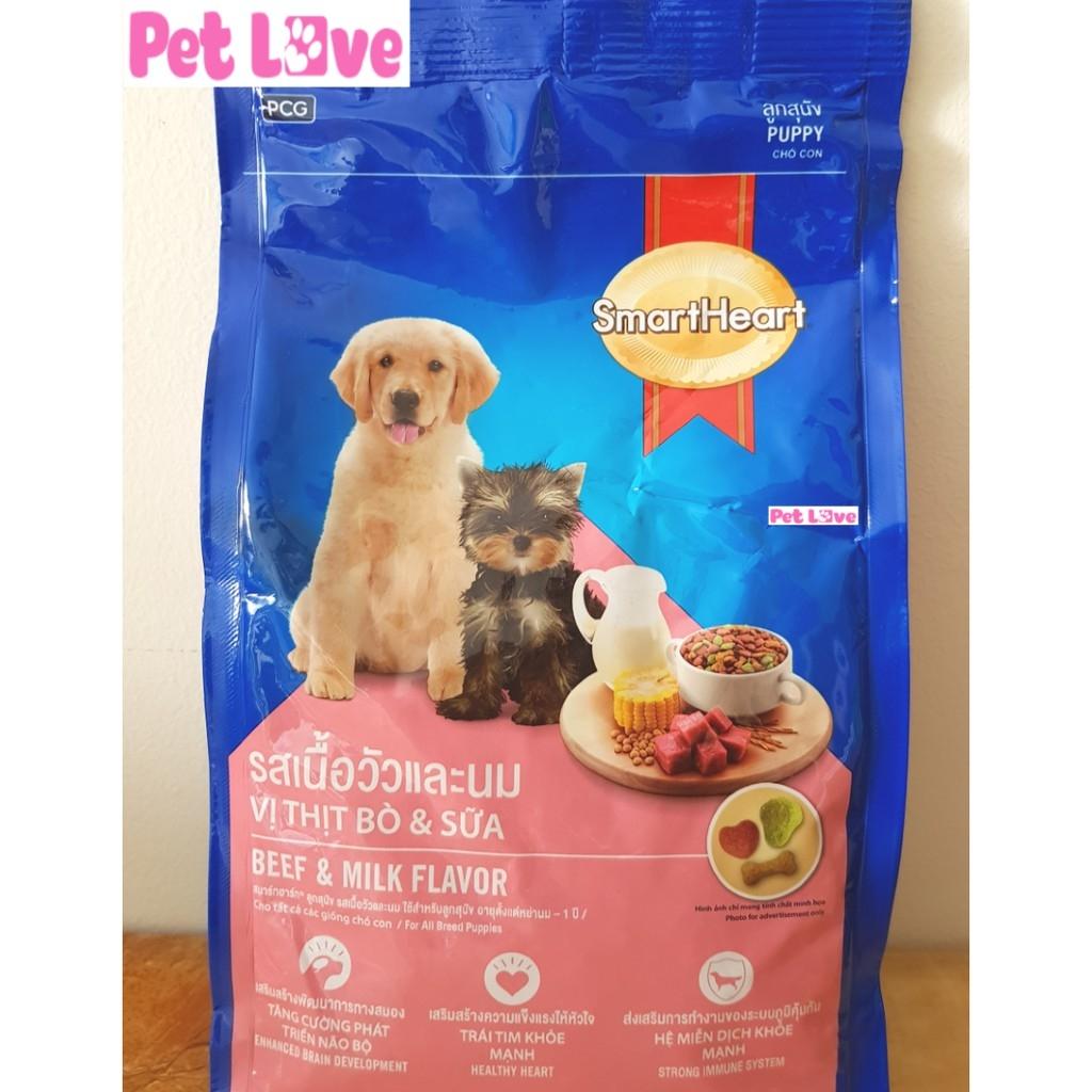 Thức ăn hạt SmartHeart cho chó con (gói 400g)