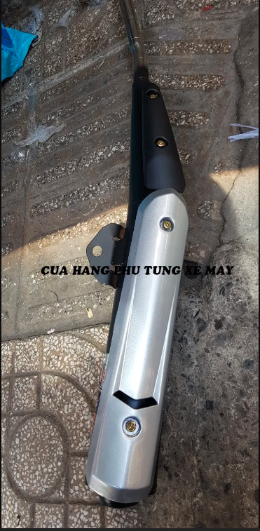 Pô Spark uma móc ấm gắn xe Sirius ( full bộ kèm ốp pô xịn như hình )