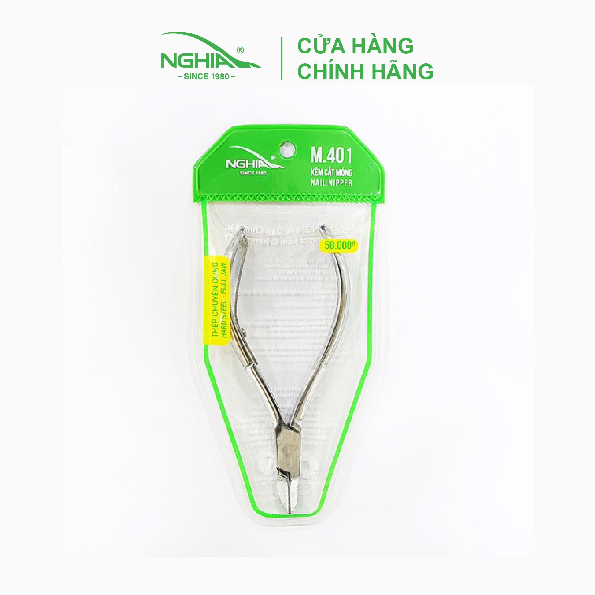 Kềm cắt móng  Kềm Nghĩa thép carbon M.401