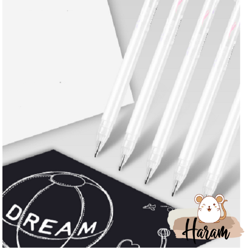 Bút line trắng ngòi 0.8mm trang trí