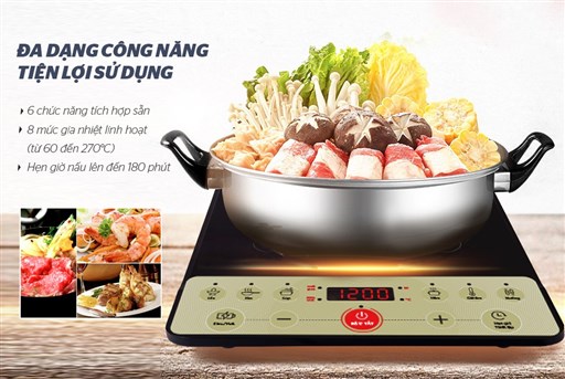 BẾP ĐIỆN TỪ SUNHOUSE SHD6152
