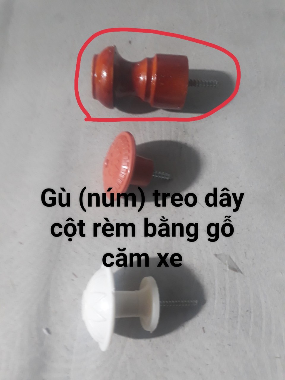 Gù (Núm) Treo Dây Cột Rèm Cửa Các Loại
